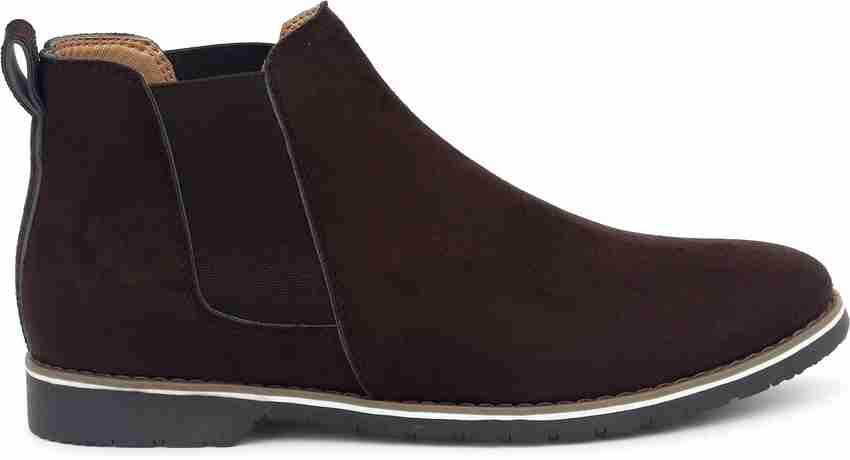 Velvet chelsea boots discount