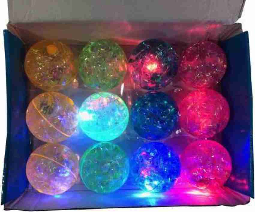 Big Size 55MM Luminous Bouncy Ball For Kids Boys Girls Children