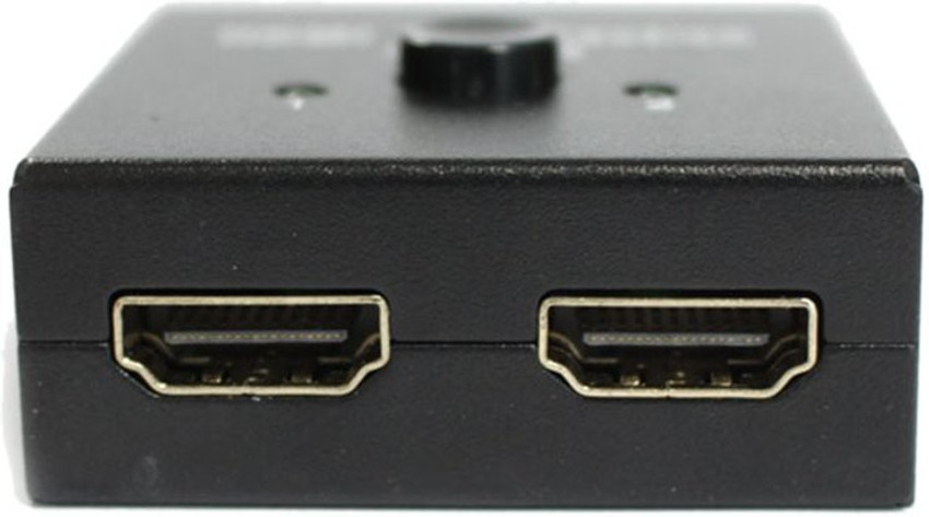 ATEKT TV out Cable 2 Port Bi Direction HDMI Switch 2 in 1 Out or