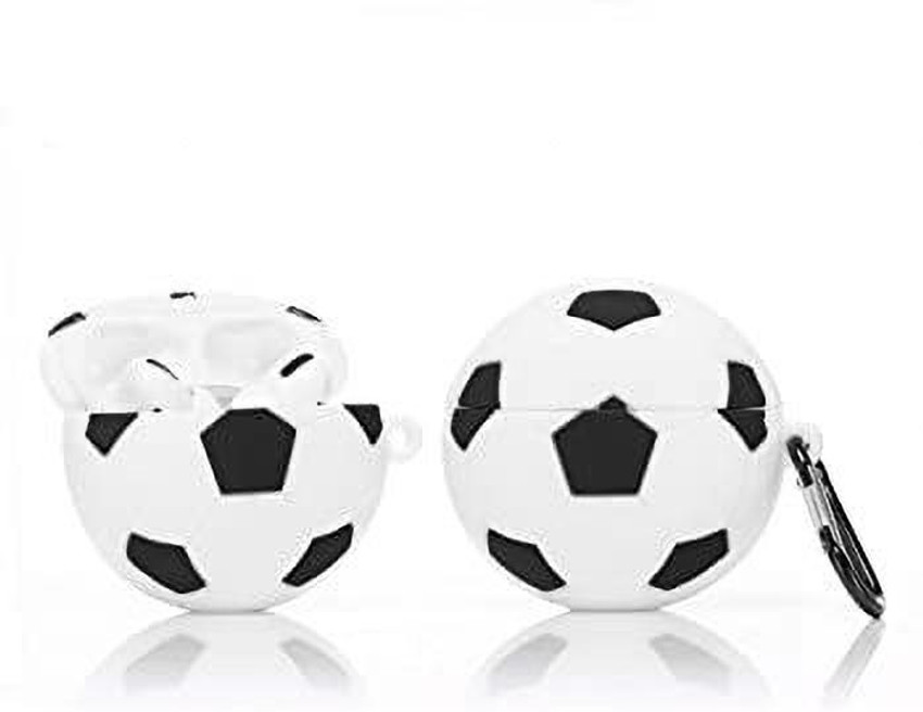 MUTECICIAN Back Cover for AIRPOD PRO FOOTBALL SILICONE CASE