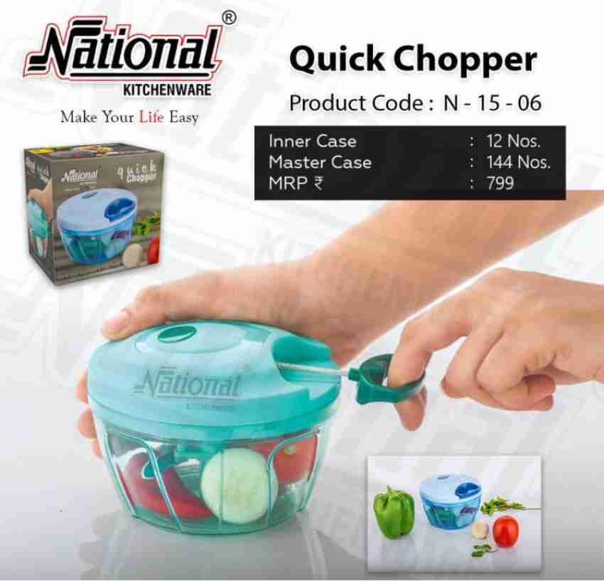 Quick Chopper 750 ML 2 In 1 – National Kitchenware