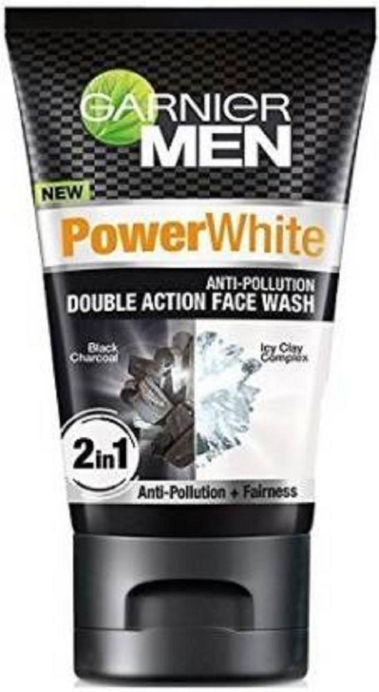 GARNIER Men Power White Double Action with Black Charcoal Icy