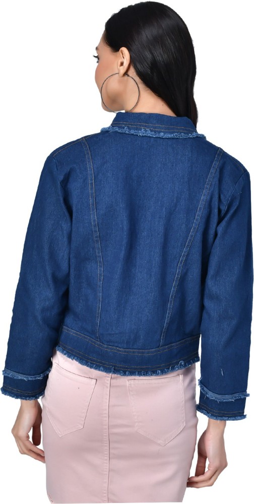 Half jeans jacket for on sale girl