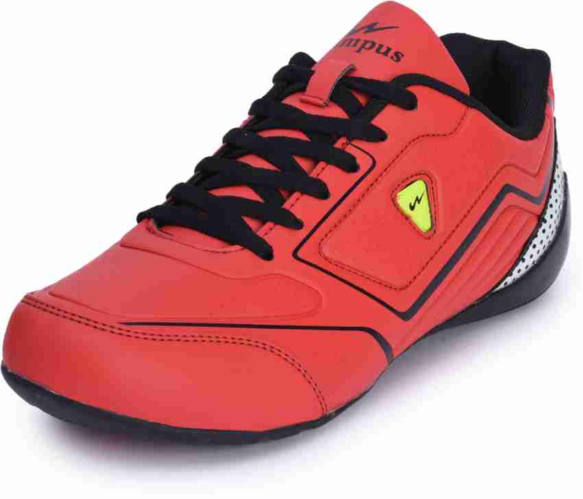 Campus Men FLASH Running Shoes ( Red )