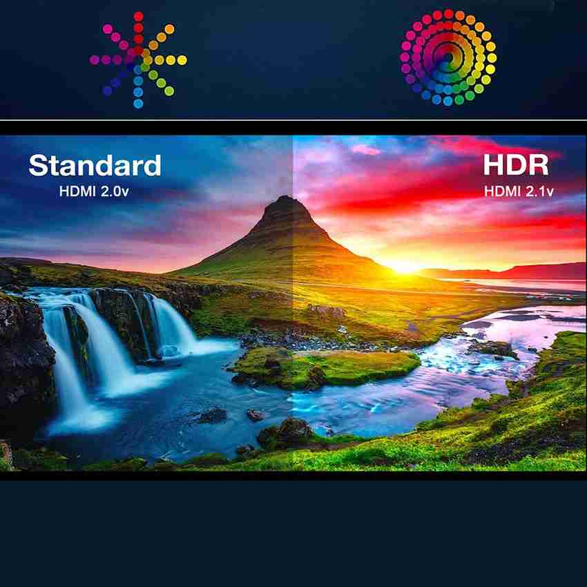 dhivis TV out Cable HDMI 2.1 3 Meters 8K Diamond Series 48Gbps