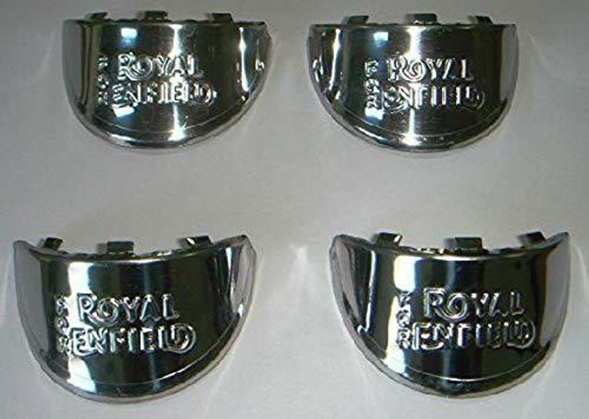 KDH Indicator and Headlight Cap for Royal Enfield Bullet Silver