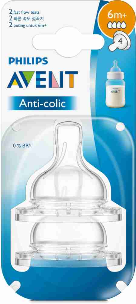 Avent anti colic store variable flow nipple