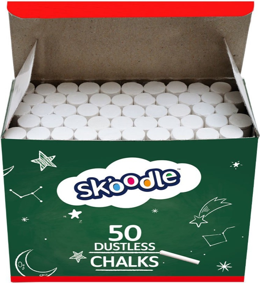 KORES WHITE Dustless Chalk, 50 pcs Board Chalk Price in India - Buy KORES  WHITE Dustless Chalk, 50 pcs Board Chalk online at