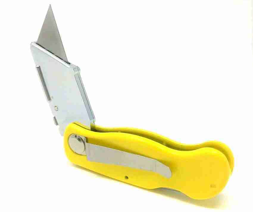 Foldable Knife Wroughton Utility Pocket Knife Plastic Handle with 5