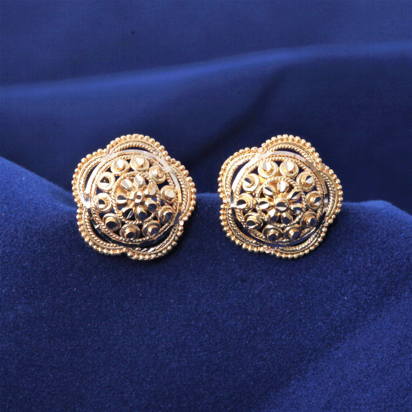 Discover 154+ indian gold stud earrings seven.edu.vn