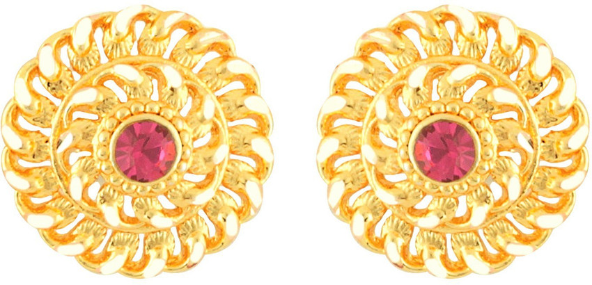 Indian gold sales earrings studs