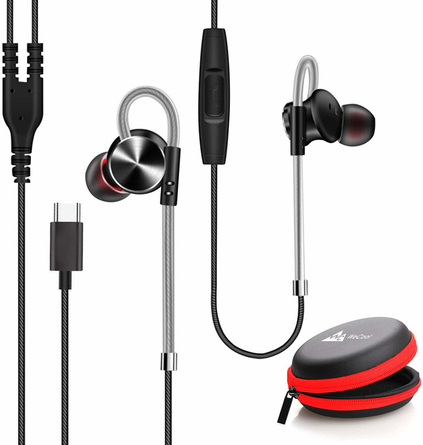 Usb type headphones with mic clearance