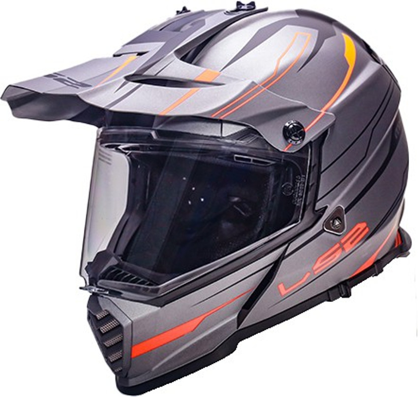 LS2 MX436 PIONEER EVO KNIGHT Motorbike Helmet - Buy LS2 MX436