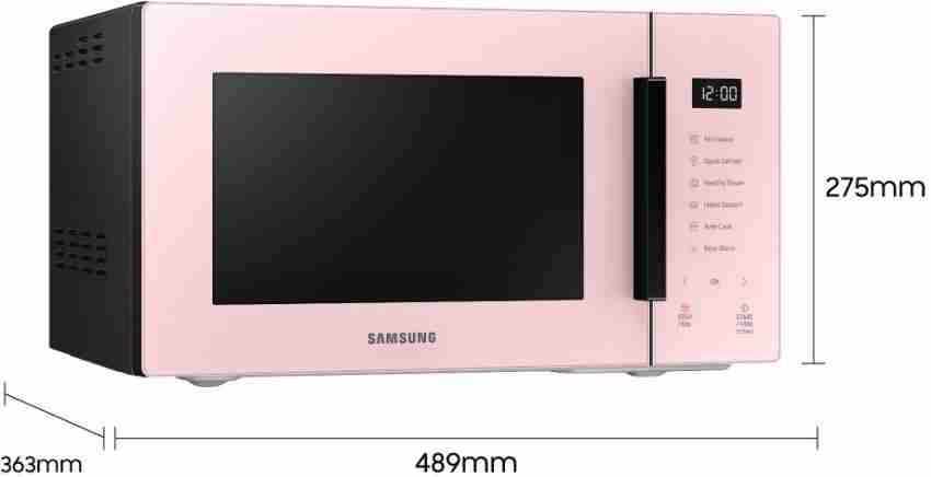 samsung microwave oven pink