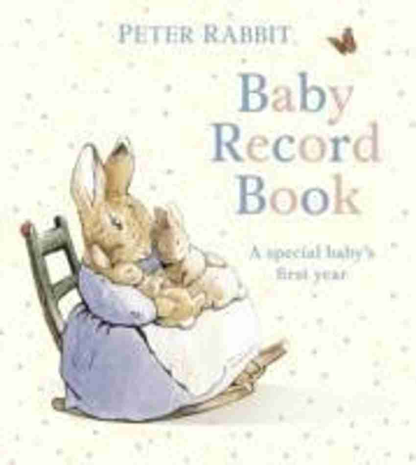 Peter rabbit baby book my best sale first year