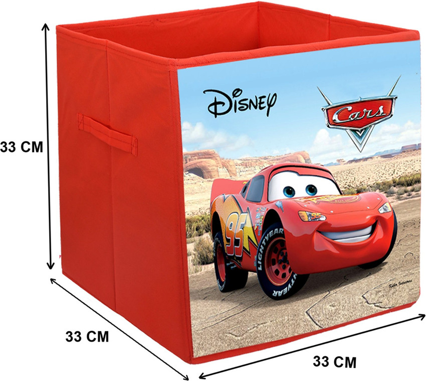 Billion Designer Disney Cars Print Non Woven Fabric 2 Pieces