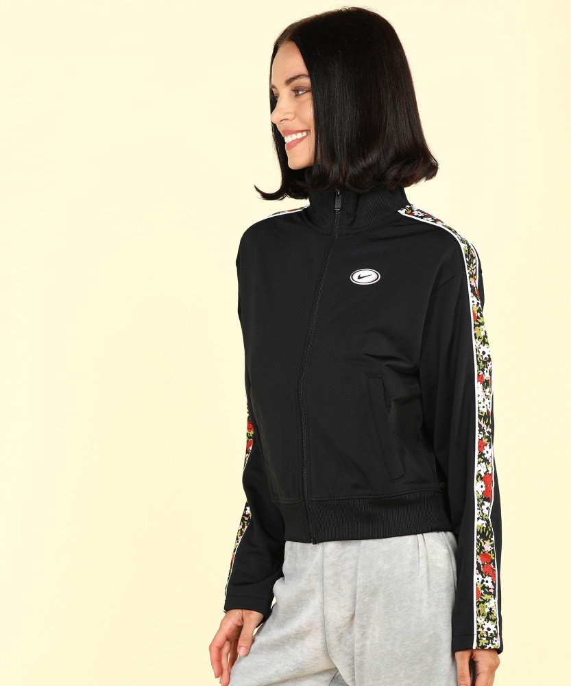 NIKE Full Sleeve Solid Women Jacket - Buy NIKE Full Sleeve Solid Women  Jacket Online at Best Prices in India