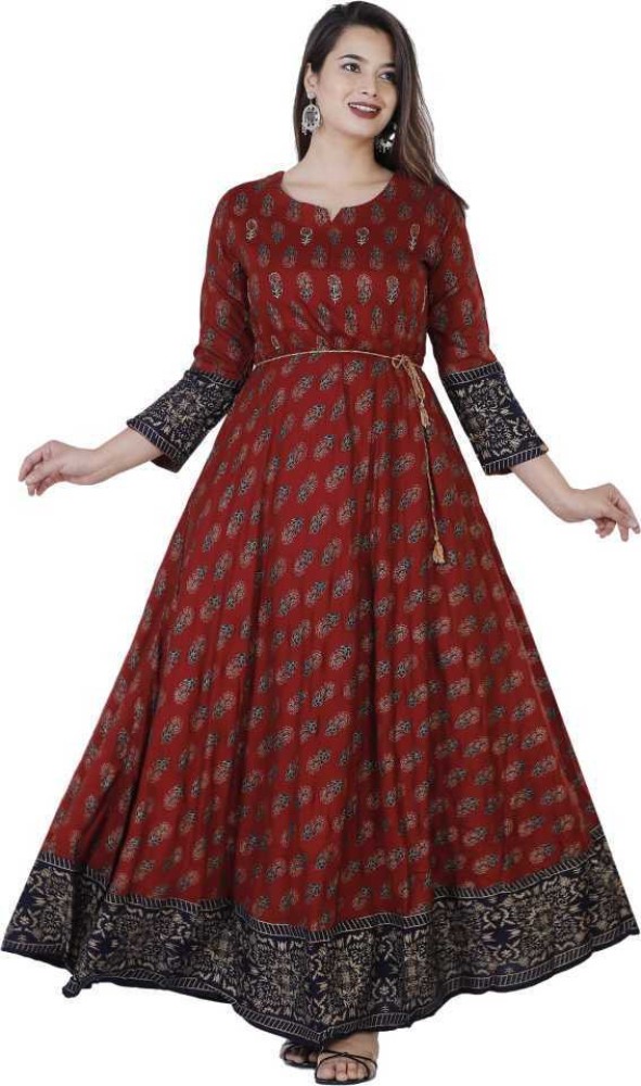 Vamakshi Women Printed Anarkali Kurta Buy Vamakshi Women Printed Anarkali Kurta Online at Best Prices in India Flipkart