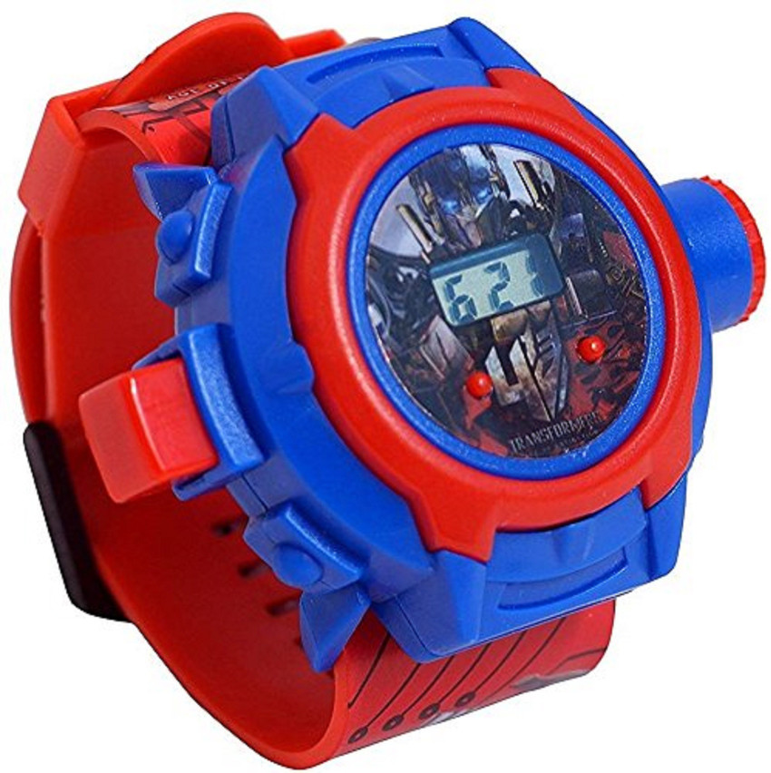 Trade Globe Transformer Projector Watch with 24 Images for Kids