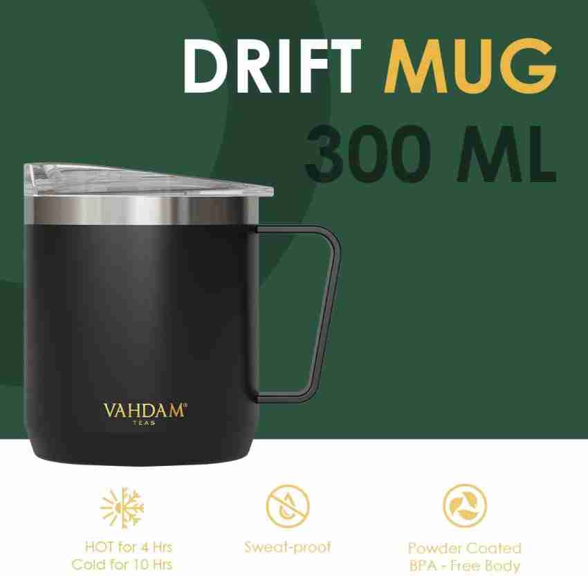 Drift Mug Insulated (Green) - VAHDAM® USA