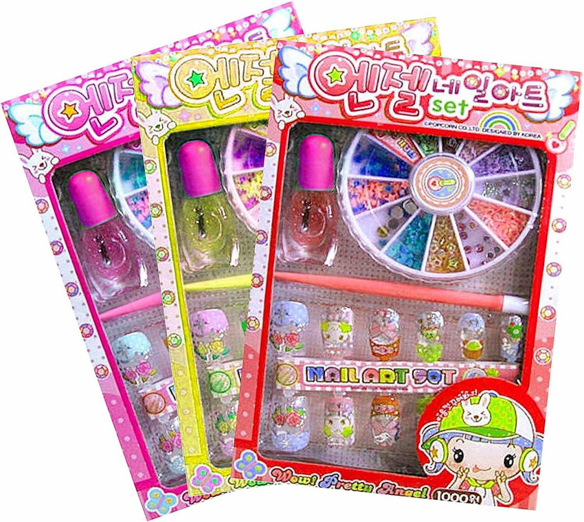 Nail art set for girls clearance