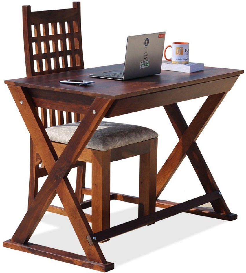 ROYAL FINISH Solid Wood Study Table Price in India Buy ROYAL