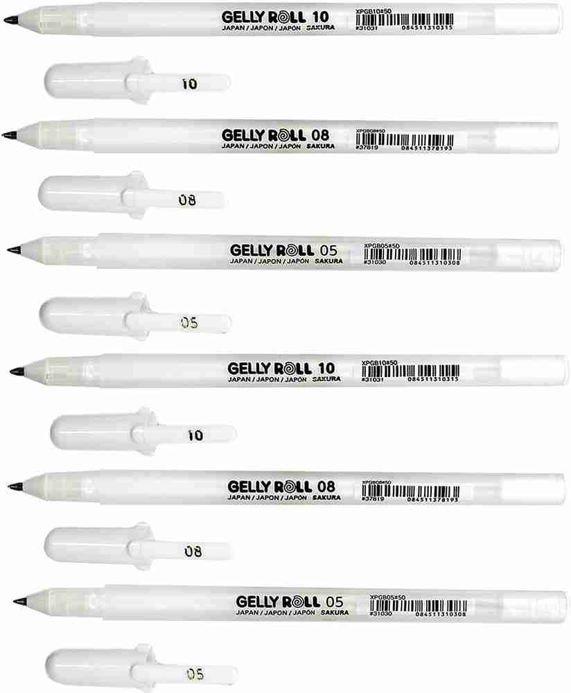 Gelly Roll Classic White, Set of 3