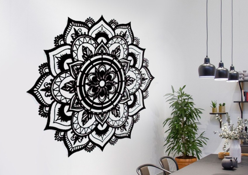 Artrooms Beautiful Mandala Metal Wall Art - Wall Decoration