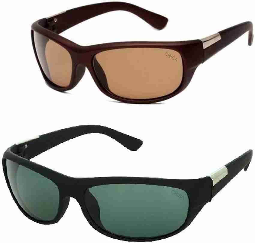 Buy Rampage Sports Sunglasses Black, Violet For Men & Women Online