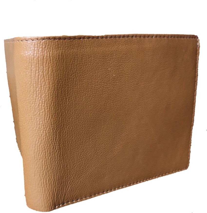 fit fat Men Tan Genuine Leather Money Clip tan - Price in India