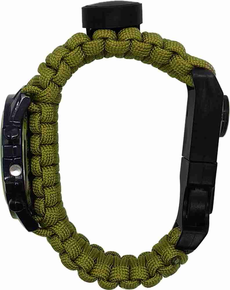 play run Survival Bracelet Watch Waterproof Emergency Survival