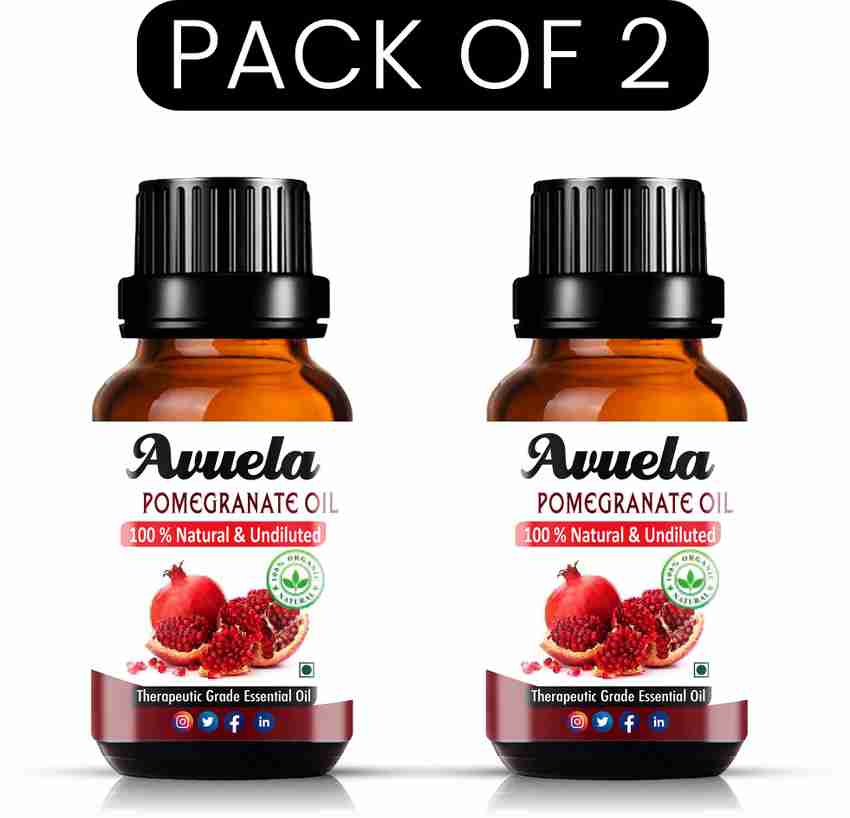 avuela Best Pomegranate Seed Oil for Hair Skin and Nails 10 ml Pack of 2 Price in India Buy avuela Best Pomegranate Seed Oil for Hair Skin and Nails 10 ml