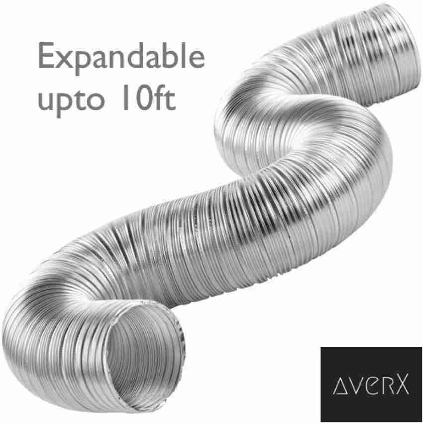 averX 10 Feet (6 Inch) Premium Chimney Aluminium Duct Pipe with Cowl Cover  Hose Pipe Price in India - Buy averX 10 Feet (6 Inch) Premium Chimney  Aluminium Duct Pipe with Cowl