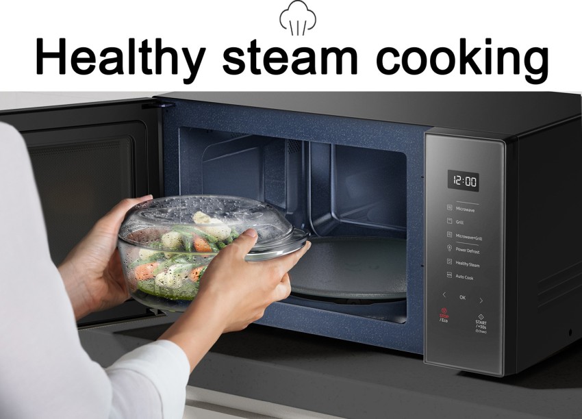 samsung grill microwave oven with healthy steam