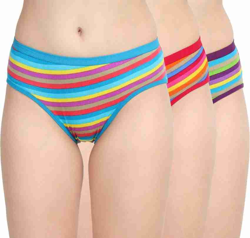 NOHUNT Women Bikini Multicolor Panty - Buy NOHUNT Women Bikini Multicolor  Panty Online at Best Prices in India