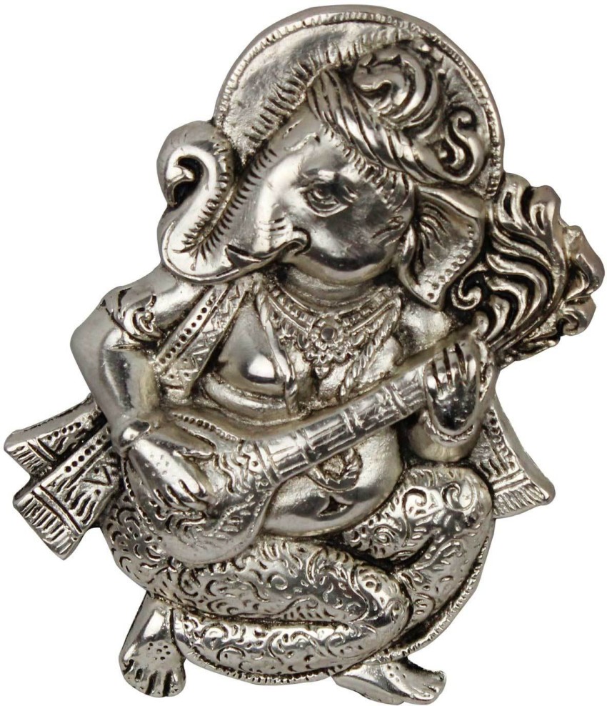 Lord Ganesha Ganesh Statue Oxidized Metal Buy Now 15 inches
