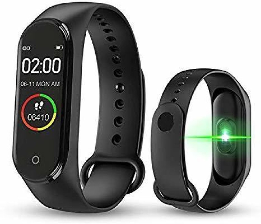 Smooni M4 Smart Bracelet with IPS Color Screen Waterproof Activity Watch  with Heart Rate Monitor Blood Pressure Sleep Monitor Calorie Counter for  Kid Women Man  Amazonin Sports Fitness  Outdoors