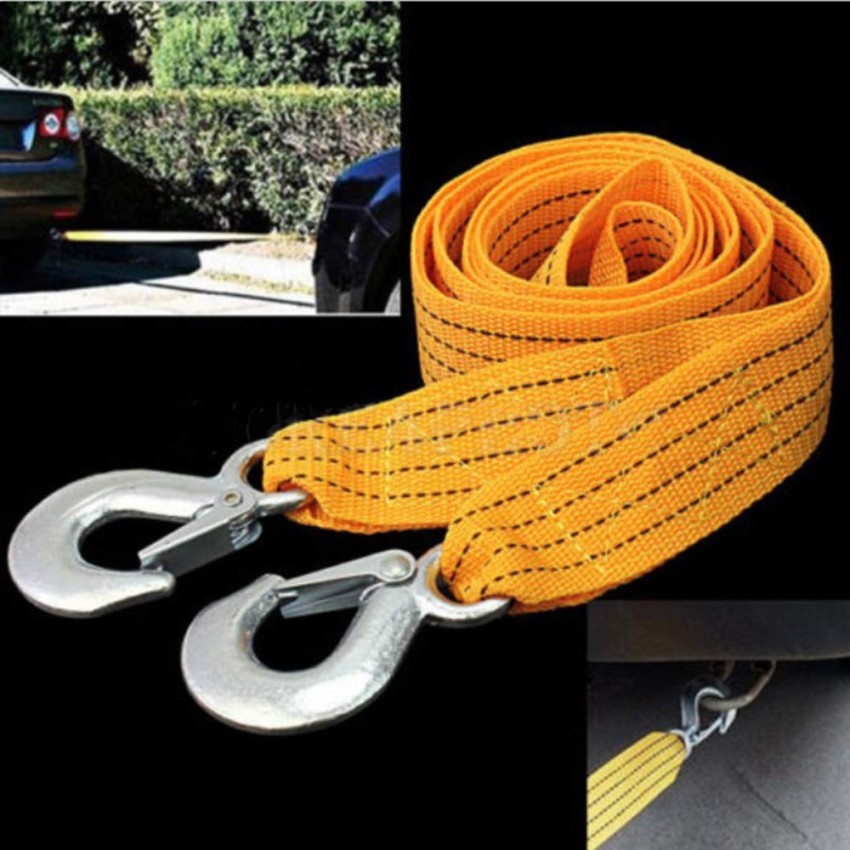 Car Rope Emergency Equipment is Used when the Vehicle is Broken or Can Not  Move. Stock Image - Image of automobile, road: 117351935