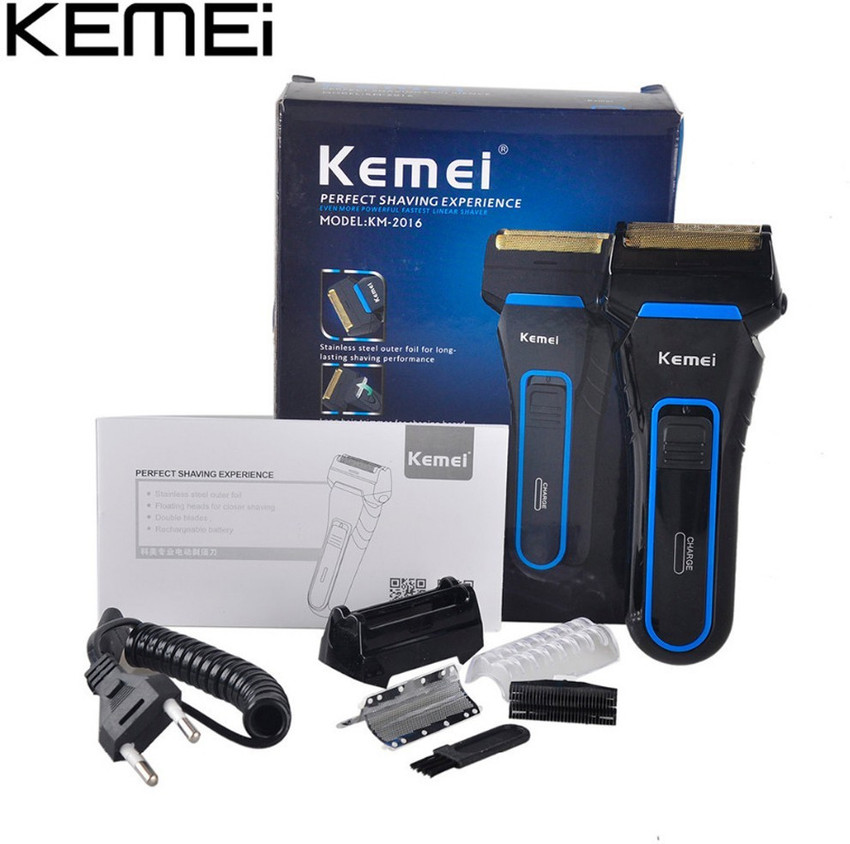 Kemei KM 2016 Men s Cordless Electric Shaver Razor beard Trimmer