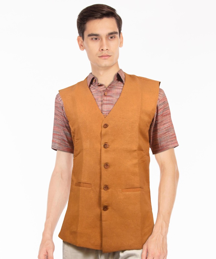 Khadi waistcoat online best sale