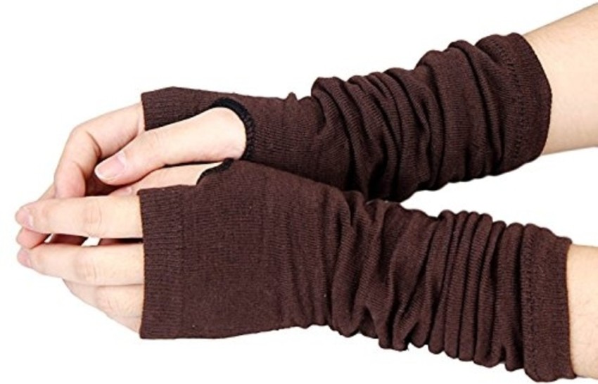Gugzy Knitted Woollen Thermal Warm and Comfortable Fingerless Gloves  Mittens Winter Gloves Accessories Hand Warmer Gloves Wool Arm Warmer Price  in India - Buy Gugzy Knitted Woollen Thermal Warm and Comfortable Fingerless