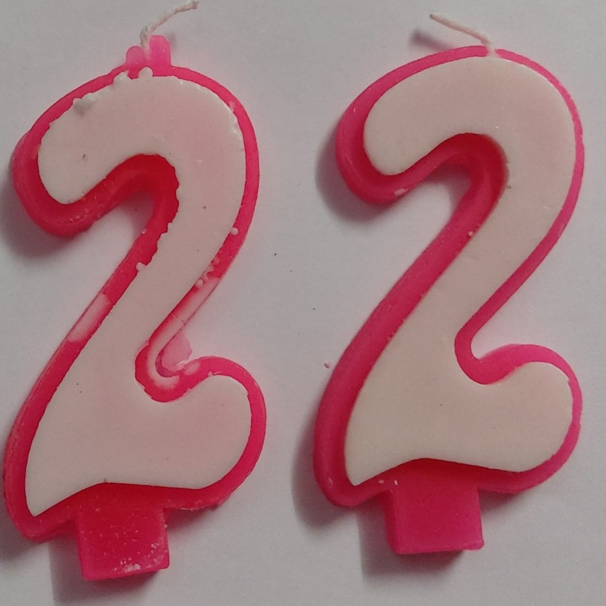 number 22 pink
