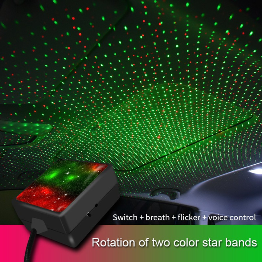 Green led lights for outlet cars