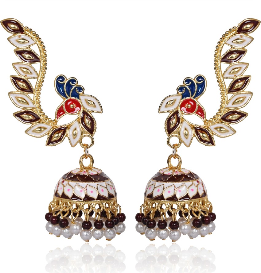 Latest on sale traditional earrings