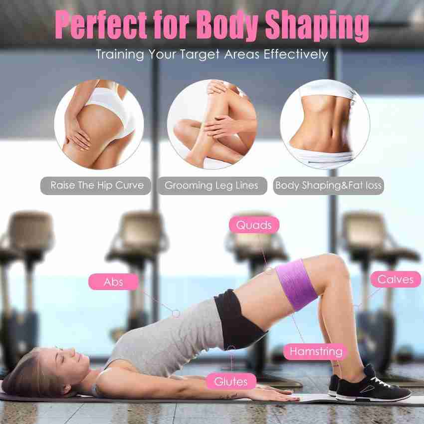 Fitnesstricks Hip Resistance Band 3 pcs for Women Sports Hip