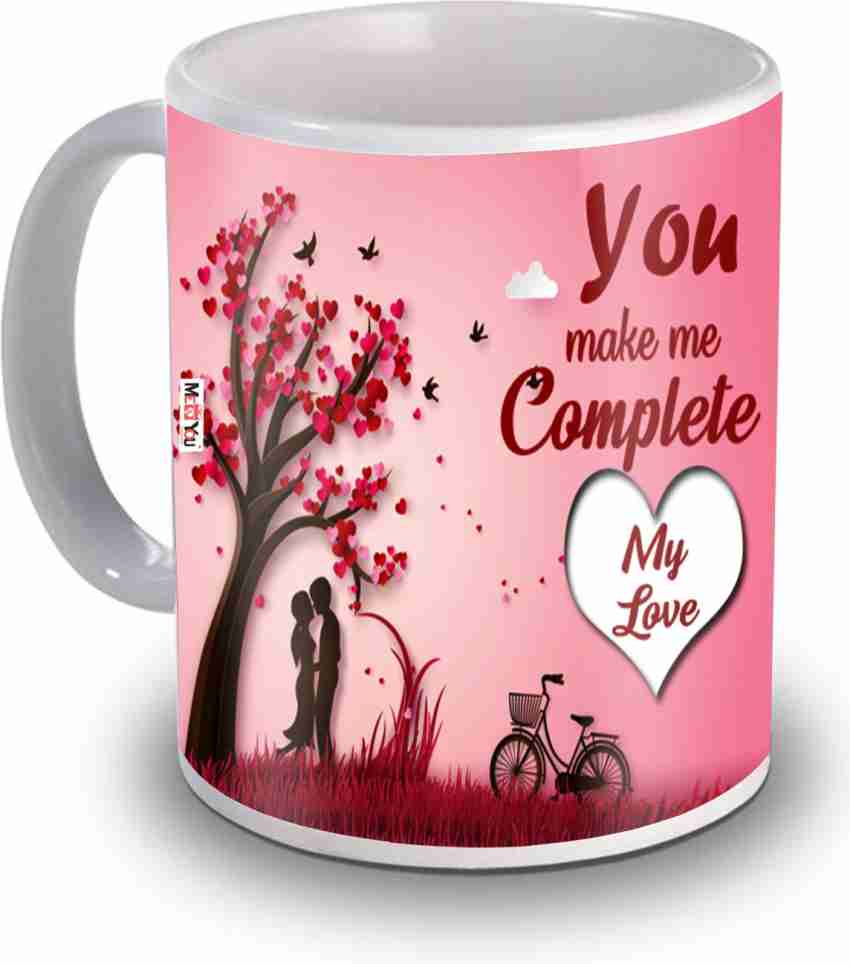 ME&YOU Romantic Gift for Wife, Lover, Husband, Special Person on Birthday  Gift, Anniversary, Valentine's Day, Love Gifts, Couple Gift, Printed Coffee  IZ21STLoveMU-83 Ceramic Coffee Mug Price in India - Buy ME&YOU Romantic