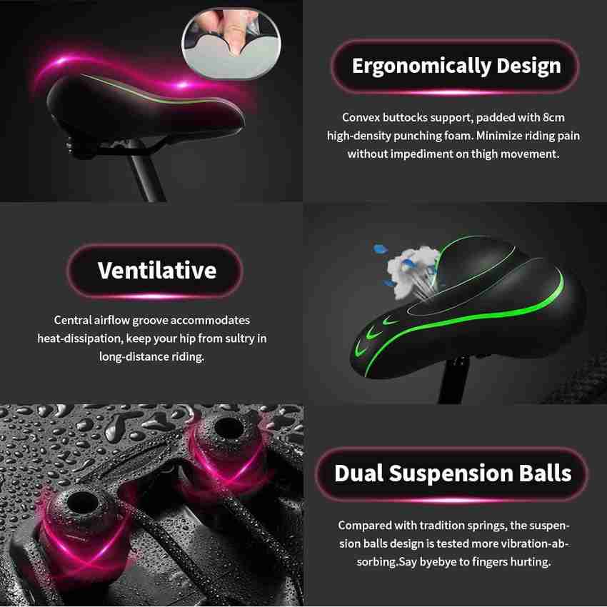 Oversized cheap bike seat