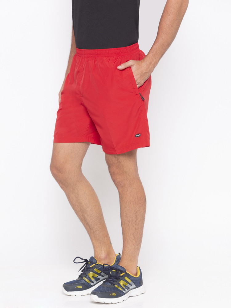 BERGE Solid Men Red Sports Shorts Buy BERGE Solid Men Red Sports