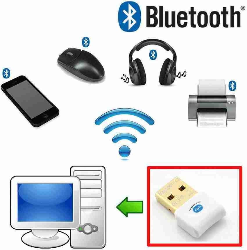 microware 5.0 Bluetooth Dongle Wireless USB Bluetooth Receiver