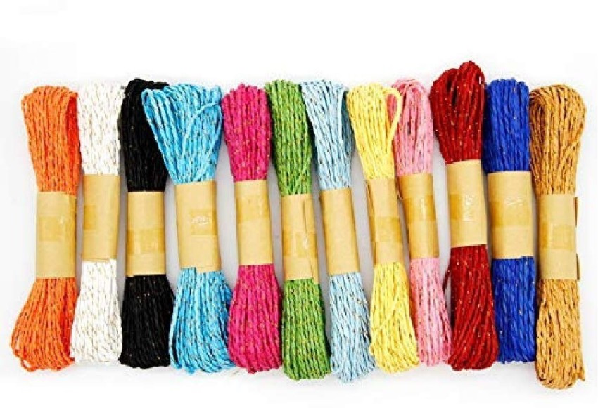 KRAFTMASTERS Pack of 1 Jute Rope for Craft Work Colour MULTI - Pack of 1  Jute Rope for Craft Work Colour MULTI . shop for KRAFTMASTERS products in  India.